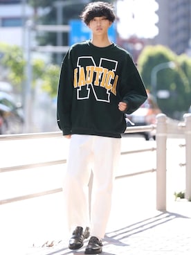 中岡 圭さん(メンズ・168cm)の秋コーディネート