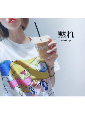 「Mo&Co.（モーアンドコー）のアイテム」を使った、uSagi.さん（レディース・165cm）の春コーディネート