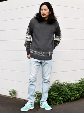 鈴木さん（メンズ・171cm）の秋コーディネート