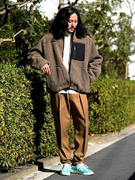 鈴木さん（メンズ・171cm）の冬コーディネート