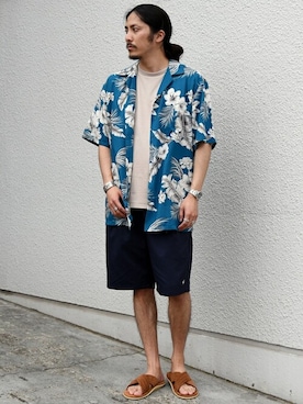 鈴木さん(メンズ・171cm)の夏コーディネート