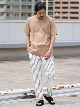 鈴木さん(メンズ・171cm)の夏コーディネート