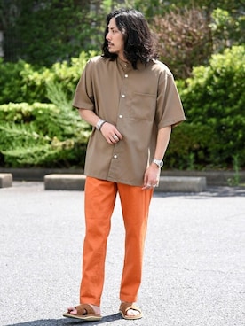 鈴木さん（メンズ・171cm）の夏コーディネート