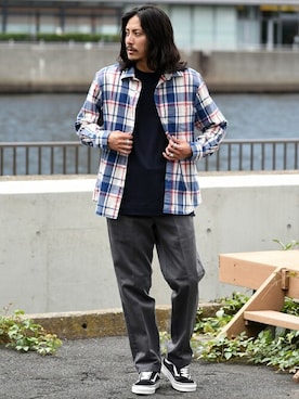 鈴木さん（メンズ・171cm）の秋コーディネート