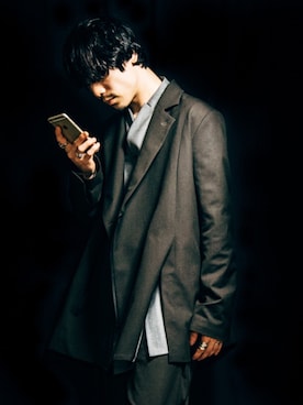 「KONYA（コンヤ）のアイテム」を使った、koichiさん（メンズ・165cm）の秋コーディネート