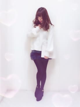 「サマンサタバサ」｜「アイテム（腕時計）」を使った、___ririri___さん（レディース・156cm）の冬コーディネート