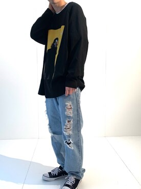 Zara ザラ のニット セーターを使ったメンズ人気ファッションコーディネート Wear