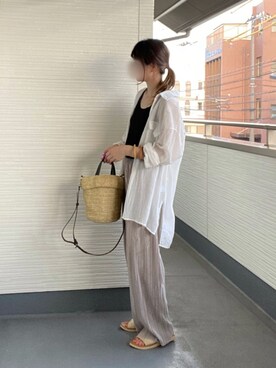 teeemoeさん（レディース・157cm）の夏コーディネート