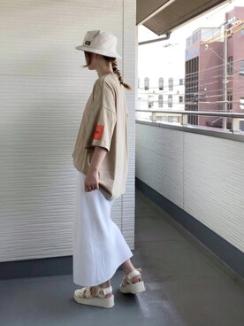 teeemoeさん（レディース・157cm）の夏コーディネート