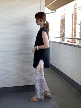 teeemoeさん（レディース・157cm）の夏コーディネート