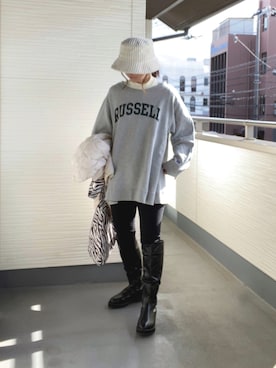 teeemoeさん（レディース・157cm）の冬コーディネート
