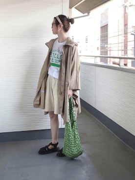 teeemoeさん（レディース・157cm）の夏コーディネート