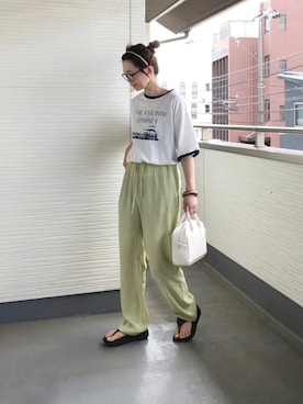 teeemoeさん（レディース・157cm）の夏コーディネート