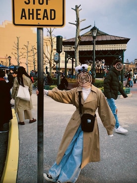 moti。さん（レディース・157cm）の春コーディネート