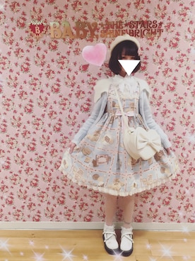 「ロリィタ」｜「アイテム（ブルゾン）」を使った、うさちさん（レディース・155cm）の春コーディネート