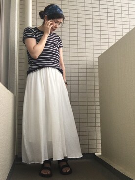 somさん(レディース・161cm)の夏コーディネート