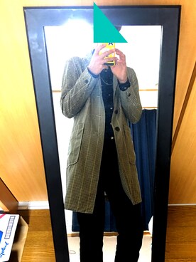 「花見」｜「アイテム（その他アウター）」を使った、くらうんさん（メンズ・177cm）の春コーディネート