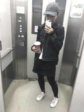 「超極暖ヒートテック」｜t🥀さん（レディース・164cm）の冬コーディネート