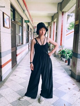 「0_1（リンイー）のアイテム」を使った、Ming tingさん（レディース・163cm）の夏コーディネート