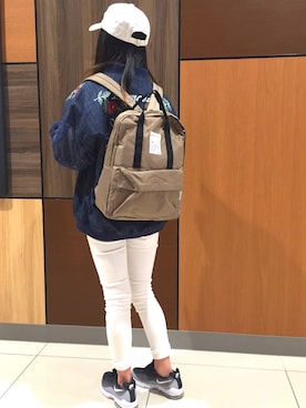 「ScoLar（スカラー）のアイテム（ジャケット/アウター）」を使った、RiNc天童店さん（レディース・153cm）の春コーディネート