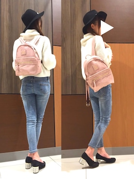 「RiNc (リンク)のアイテム」を使った、RiNc天童店さん(レディース・161cm)の春コーディネート