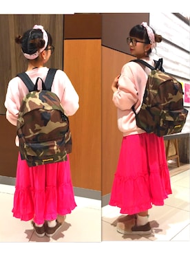 「feminine cafe（フェミニンカフェ）のアイテム」を使った、RiNc天童店さん（レディース・148cm）の春コーディネート