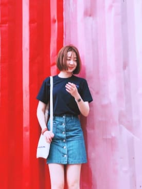 「travel」｜「アイテム（アクセサリー）」を使った、Vic2yeさん（レディース・170cm）の夏コーディネート