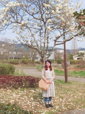 さこさん（レディース・160cm）の春コーディネート