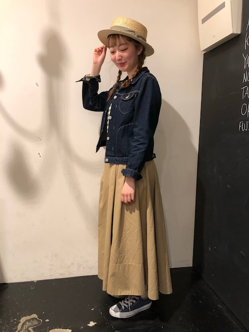 14 神戸ハーバーランドumie店 スタッフ 14 神戸ハーバーランドumie店 14 のハットを使ったコーディネート Wear