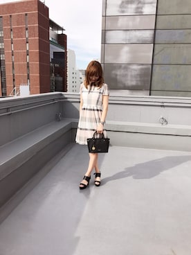BLUE LABEL CRESTBRIDGEのワンピース（ピンク系）を使った人気