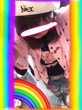 「Ghost（ゴースト）のアイテム」を使った、YUKINO👼🏽🔥さん（レディース・152cm）の夏コーディネート