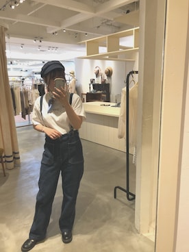 「Tiny（タイニー）のアイテム」を使った、つさん（レディース・157cm）の夏コーディネート