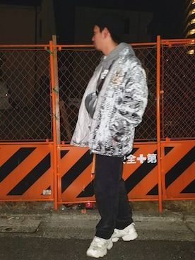 「アイテム（ピアス（両耳用））」を使った、けんじ さんさん（メンズ・165cm・20代）の冬コーディネート