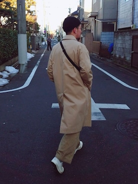 「アイテム（ピアス（両耳用））」を使った、けんじ さんさん（メンズ・165cm・20代）の冬コーディネート