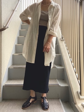 uno.さん(レディース・155cm)の春コーディネート