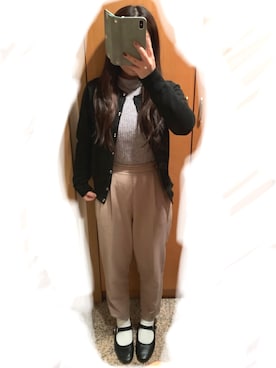 「FADGE」｜もちびさん（レディース・150cm）の冬コーディネート