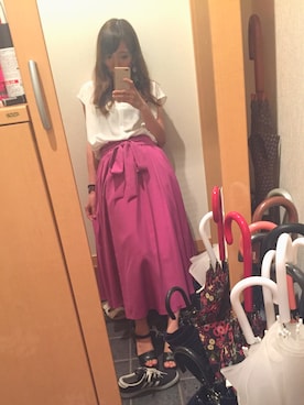 「店頭コーデ」｜hidekaさん（レディース・151cm）の夏コーディネート