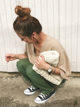 miさん（レディース・154cm）の秋コーディネート