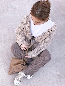 miさん（レディース・154cm）の冬コーディネート