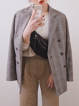 miさん（レディース・154cm）の冬コーディネート