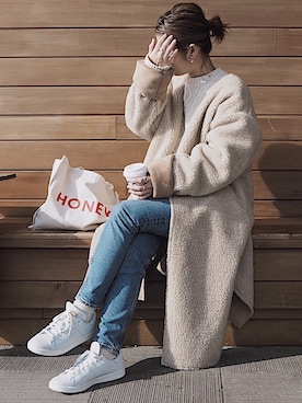 miさん（レディース・154cm）の冬コーディネート