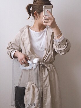 「ALLUMER（アリュメール）のアイテム（ワンピース/ドレス）」を使った、miさん（レディース・154cm）の冬コーディネート
