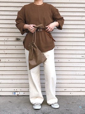 miさん（レディース・154cm）の冬コーディネート