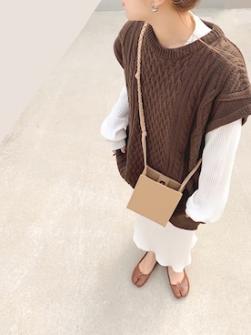「URBAN RESEARCH Sonny Label（アーバンリサーチサニーレーベル）のアイテム（アクセサリー）」を使った、miさん（レディース・154cm）の秋コーディネート