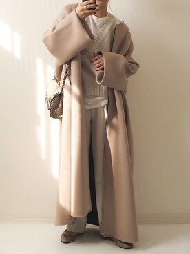 miさん（レディース・154cm）の冬コーディネート