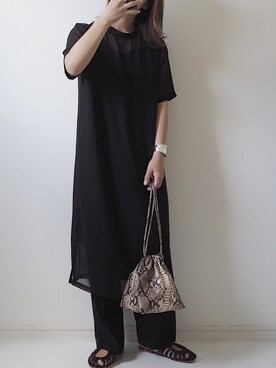 miさん(レディース・154cm)の夏コーディネート