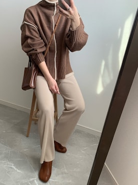 miさん（レディース・154cm）の冬コーディネート