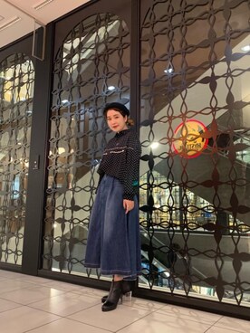 hinataさん（レディース・162cm）の春コーディネート