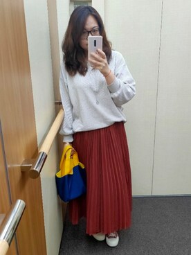 「KangaROOS（カンガルーズ）のアイテム」を使った、miukingさん（レディース・163cm）の秋コーディネート