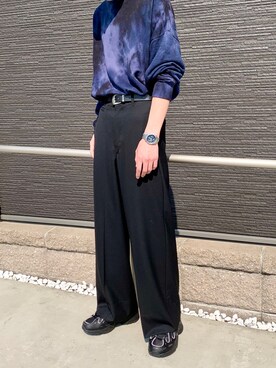 LEMAIRE（ルメール）の「Lemaire - Wool Wide-leg Pants - Black ...